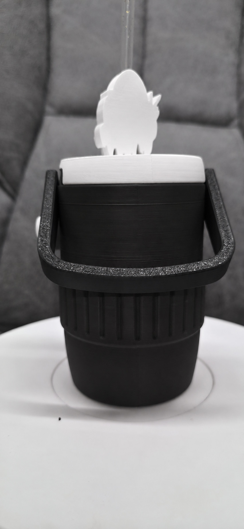 Blac or Pink Ghost Mask 3D Printed Can Cooler – 330ml