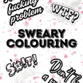 Adult themed humour colouring book 20 pages