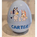 Custom 16inch Storage Egg Personalizable with Name and Picture in Various Colors Perfect for Gifts and Keepsakes