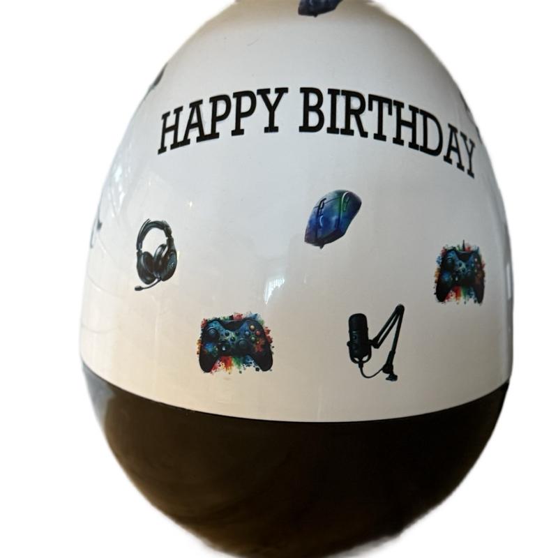Personalised 16 inch jumbo gift storage egg