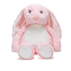 Soft Plush Bunny Personalised with Name and Bunny Picture Added to Stomach Perfect First Easter Gift for Kids
