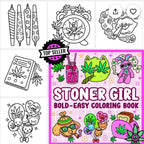 Funny adult stoner colouring books 4 to choose from
