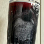 Scary Halloween clown 20oz tumbler with lid and straw and for hot and cold drinks