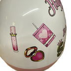 Personalised 16inch jumbo plastic Easter gift egg for all makeup lovers-egg comes empty for you to fill yourself. Great Easter gift. Novelty gift mother's day Hermione Granger