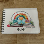 Personalised Teachers a6 notebook, perfect appreciation, end of term gift