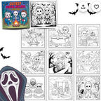 Funny horror colouring books 3 to choose from cute serial killer, spooky stoner and Halloween stoner