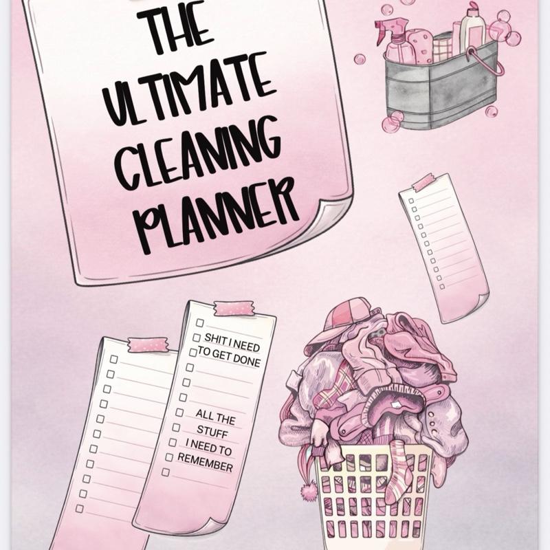 The Ultimate Cleaning Planner 20 Pages to Organize Your Cleaning Schedule with Practical Layout and Easy-to-Use Features scrapbookingsupplies