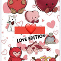 Jelly teddies colouring book 20 pages love edition