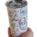 Christmas Themed 20oz Tumbler with Lid and Straw & 12oz Matching Sippy Cup with Two Different Lids for Festive Drinks Drinkware Flasks Insulated Set Mug Bottles Water Bottles Bottled