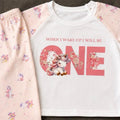Unicorn Pyjamas 'When I Wake Up I Will Be One' with Fairy Themed Arms and Trousers for Kids. Can be personalised by leaving a note at checkout or dropping me a message once ordered