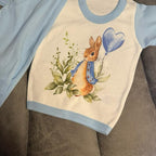 New baby bunny pyjamas making them a lovely gift to celebrate a newborn available in sizes 0-3 and 3-6 months can also add a name to them by leaving a note at the checkout or messaging me once ordered