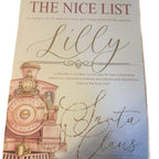 Pink polar exprees style nice list certificate