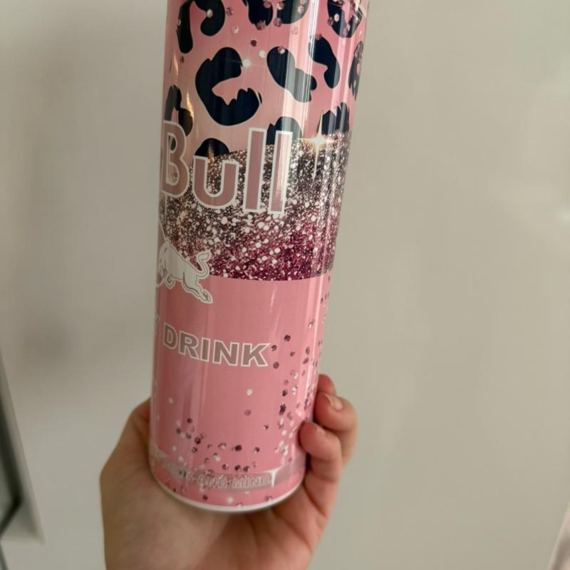 20oz pink tumbler with lid and straw for hot and cold drinks Insulated Colorful