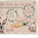 Personalised Easter treat boards to leave out for the Easter bunny. Great Easter gift gifts boys mother's day Hermione Granger