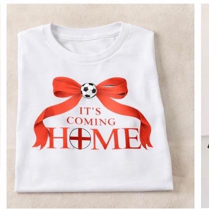 It’s coming home girls and women football t-shirts, football tops