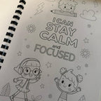 Childrens Positive Affirmations Colouring Book with Fun Characters and Inspirational Quotes for Kids