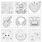 Cute Bold and Easy Colouring Book for All Ages - Fun and Engaging Pages for Kids and Adults