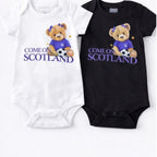 Come on Scotland football baby vest, baby grow, baby romper.