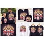 Childrens sized three lions football t shirt in support of the 2026 World Cup