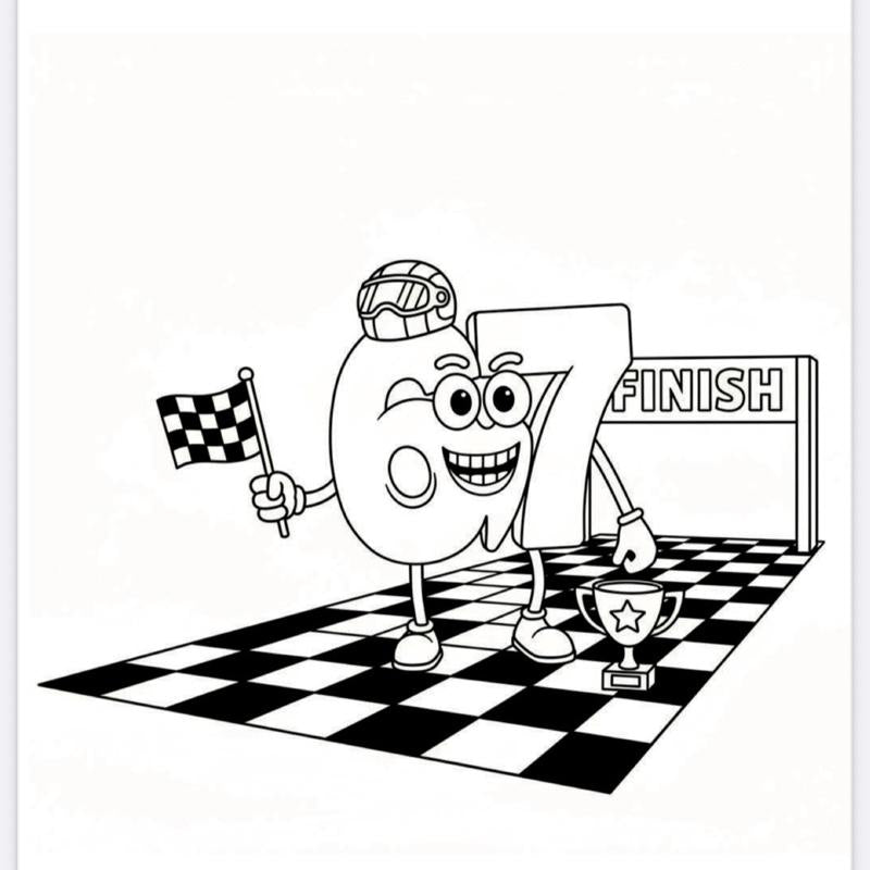 I Love 67 Colouring Books - 21 Pages for Creative Fun and Relaxation activity pack