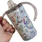 Christmas Themed 20oz Tumbler with Lid and Straw & 12oz Matching Sippy Cup with Two Different Lids for Festive Drinks Drinkware Flasks Insulated Set Mug Bottles Water Bottles Bottled