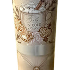 Christmas Themed Tumblers with Lid and Straw in 20oz and 12oz Sippy Cups Featuring Festive Gingerbread Design Bottle Drinkware Water Bottles Insulated Bottled Portable Washable Reusable Flasks