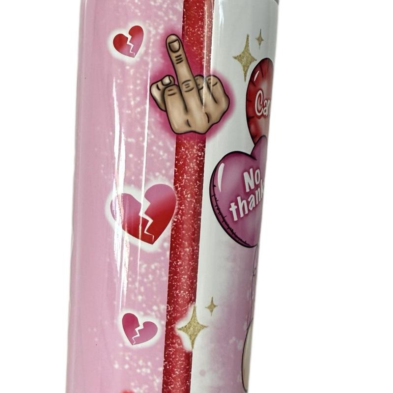 Valentines 20oz Insulated Tumbler for Hot and Cold Drinks BPA Free Water Bottle with Gnome Design Drinkware Flasks Mug Bottled Portable iced coffee
