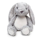 Soft Plush Bunny Personalised with Name and Bunny Picture Added to Stomach Perfect First Easter Gift for Kids