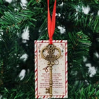 Santas magic key perfect for Christmas Eve box Magical Decoration Ornaments