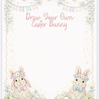 Easter Activity Pack for Children with Adorable Bunny Design and Floral Accents Approved - 17 pages activity pack