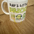 Funny Father’s Day personalised cactus mug, gifts for dads, coffee drinkers gifts, tea drinker gift, funny gifts, Father’s Day, 11oz ceramic mug Swear Message