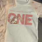 Unicorn Pyjamas 'When I Wake Up I Will Be One' with Fairy Themed Arms and Trousers for Kids. Can be personalised by leaving a note at checkout or dropping me a message once ordered