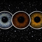 Beautiful Enhanced eye art, can be personalised, from 2 to 6 eyes, different designs available