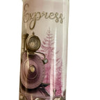 Express Train Christmas Themed Hot and Cold Drinks Tumbler with Lid and Straw Festive Design Drinkware Flasks Portable Mug Water Bottles Bottled