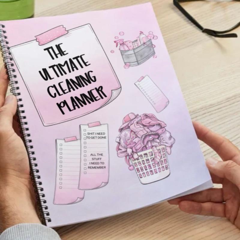 The Ultimate Cleaning Planner 20 Pages to Organize Your Cleaning Schedule with Practical Layout and Easy-to-Use Features scrapbookingsupplies