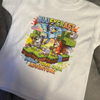 Building blocks high quality t-shirt for younger children