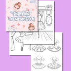 Ballerina Colouring Book Perfect for Any Ballerinas Who Love to Colour Featuring Adorable Tutus and Ballet Scenes
