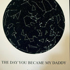 Pay what you can. Perfect Father’s Day gift. The day you became my dad a4 high quality card print, star chart, star picture, Father’s Day print. Once you order message me your details so I can create the perfected gift for your loved ones