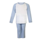 Pink or blue north pole personalised Christmas pyjamas