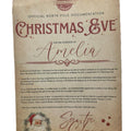 Personalised Christmas Eve letter from Santa