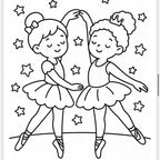 Ballerina Colouring Book Perfect for Any Ballerinas Who Love to Colour Featuring Adorable Tutus and Ballet Scenes