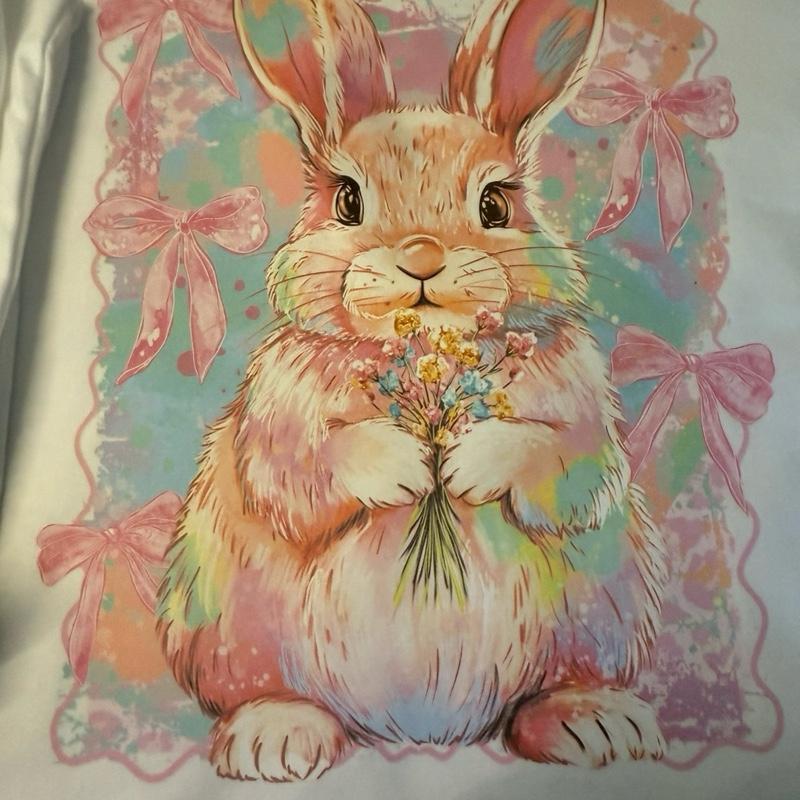 Cute bunny personalised frilly pyjamas