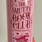 Pink Smutty Book Club 20oz Tumbler with Lid and Straw for Hot and Cold Drinks - Perfect for Book Lovers