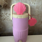 250ml slim can holders can hold the very popular drink that gives you wings. Available in 4 beautiful pastel colours and has a straw hole at the top. Can be personalised with any name by leaving a note at checkout or sending me a message once ordered.