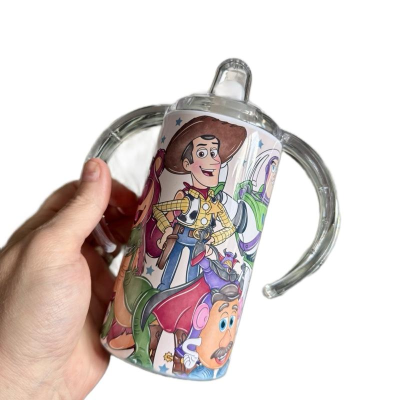 Create your own 12oz tumbler. Send me a message with what you would like any picture, theme, character and you can also add a name. Comes with 2 lids  Drinkware Cup Bottles