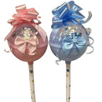 Blue Easter bunny themed giant  fillable plastic lollipop Easter, birthday or Valentine’s Day gift bouquet mother's Hermione Granger