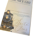 Blue polar express train nice list certificate