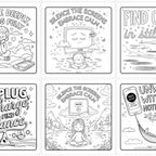 Stress Relief Colouring Book for When You Just Need to Unwind - Unplug & Unwind Edition