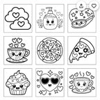 Cute Bold and Easy Colouring Book for All Ages - Fun and Engaging Pages for Kids and Adults