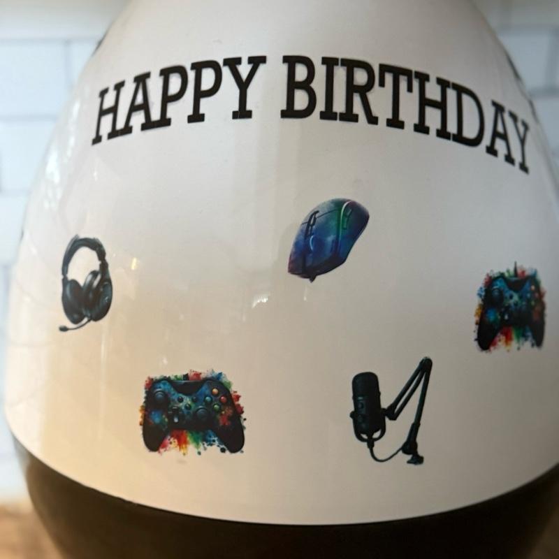 Personalised 16 inch jumbo gift storage egg